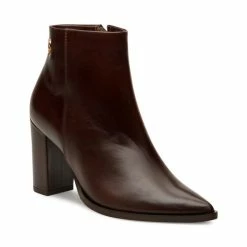 Solo Femme Γυναίκες Biker Μποτάκια Μποτάκια 75484-DA-L17/000-52-00 Καφέ