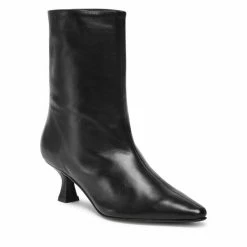 Solo Femme Γυναίκες Biker Μποτάκια Μποτάκια 47301-01-L14/000-13-00 Μαύρο