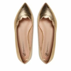 Solo Femme Γυναίκες Κλειστά Παπούτσια Κλειστά παπούτσια 24312-01-M98/000-04-00 Χρυσό -Solo Femme Κατάστημα unnamed file 107