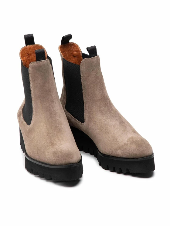 Solo Femme Γυναίκες Chelsea Boots Μποτάκια με λάστιχο 38801-12-K24/000-13-00 Μπεζ 7 Solo Femme Γυναίκες Chelsea Boots Μποτάκια με λάστιχο 38801-12-K24/000-13-00 Μπεζ - Image 5