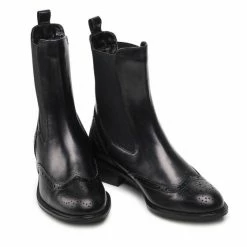 Solo Femme Γυναίκες Biker Μποτάκια Μποτάκια με λάστιχο 33953-04-C57/000-52-00 Μαύρο -Solo Femme Κατάστημα unnamed file 1102