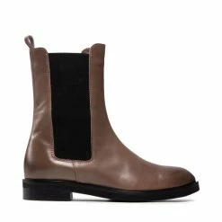 Solo Femme Γυναίκες Biker Μποτάκια Μποτάκια με λάστιχο 30818-06-M32/000-52-00 Καφέ -Solo Femme Κατάστημα unnamed file 1153