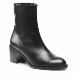 Solo Femme Γυναίκες Biker Μποτάκια Μποτάκια 24728-03-C57/000-52-00 Μαύρο