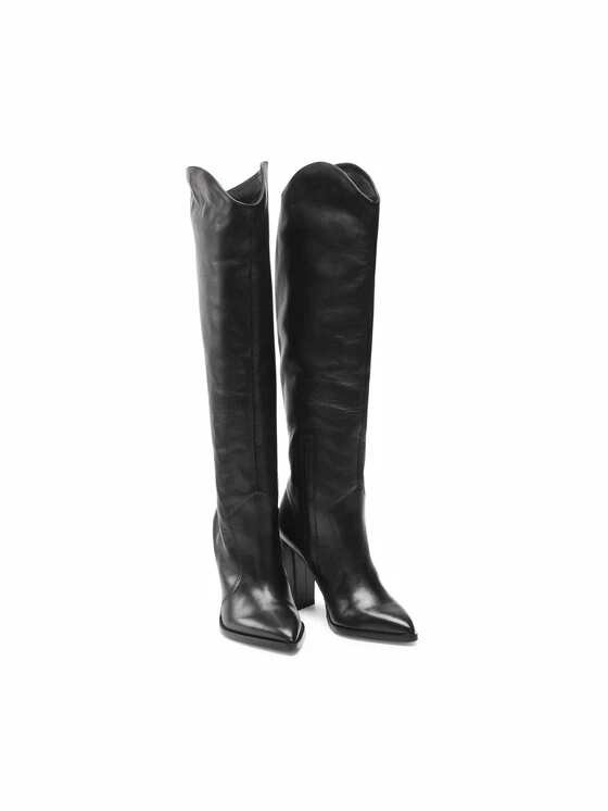 Solo Femme Γυναίκες Μπότες πάνω από το γόνατο 14180-DD-M41/000-51-00 Μαύρο 7 Solo Femme Γυναίκες Μπότες πάνω από το γόνατο 14180-DD-M41/000-51-00 Μαύρο - Image 5