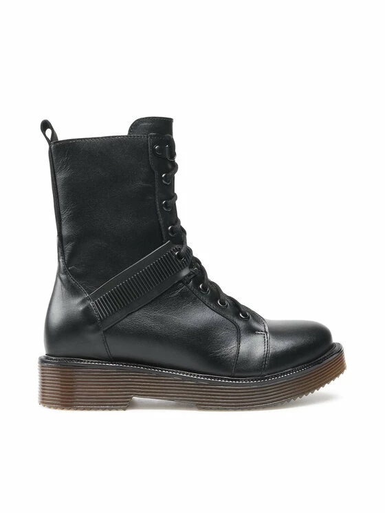 Solo Femme Γυναίκες Biker Μποτάκια Μποτάκια 13411-01-L35/000-13-00 Μαύρο 4 Solo Femme Γυναίκες Biker Μποτάκια Μποτάκια 13411-01-L35/000-13-00 Μαύρο - Image 2