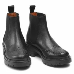 Solo Femme Γυναίκες Biker Μποτάκια Μποτάκια με λάστιχο 10503-02-M37/000-13-00 Μαύρο -Solo Femme Κατάστημα unnamed file 1258