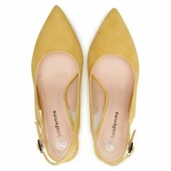 Solo Femme Γυναίκες Σανδάλια 75414-88-G22/000-05-00 Κίτρινο -Solo Femme Κατάστημα unnamed file 1343