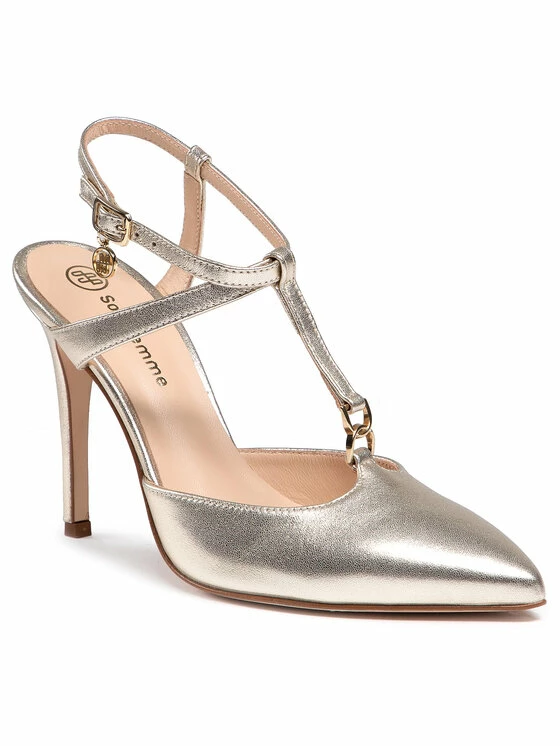 Solo Femme Γυναίκες Σανδάλια 34312-32-I69/000-05-00 Χρυσό 3 Solo Femme Γυναίκες Σανδάλια 34312-32-I69/000-05-00 Χρυσό