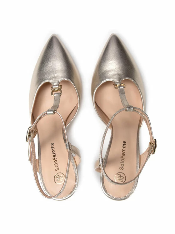 Solo Femme Γυναίκες Σανδάλια 34312-32-I69/000-05-00 Χρυσό 8 Solo Femme Γυναίκες Σανδάλια 34312-32-I69/000-05-00 Χρυσό - Image 6