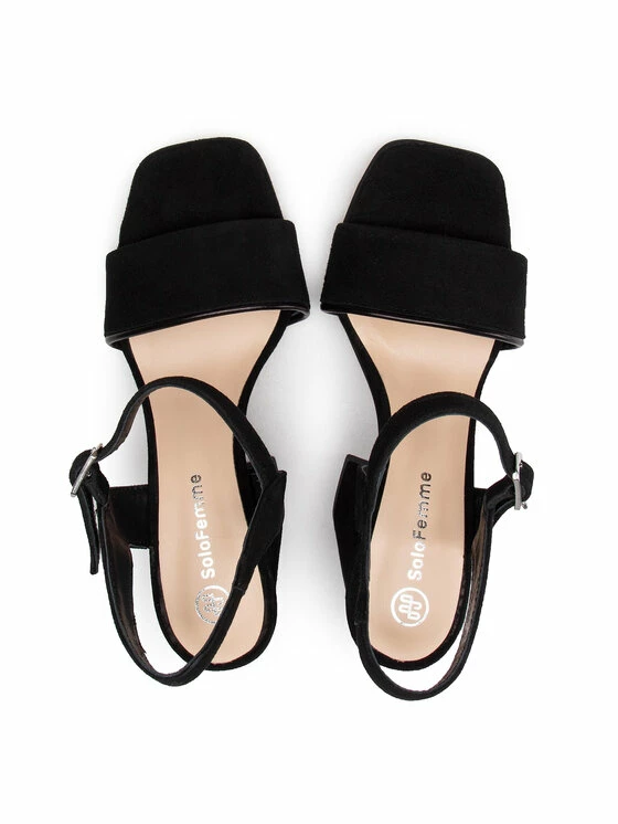 Solo Femme Γυναίκες Σανδάλια 30706-13-020/A19-07-00 Μαύρο 8 Solo Femme Γυναίκες Σανδάλια 30706-13-020/A19-07-00 Μαύρο - Image 6