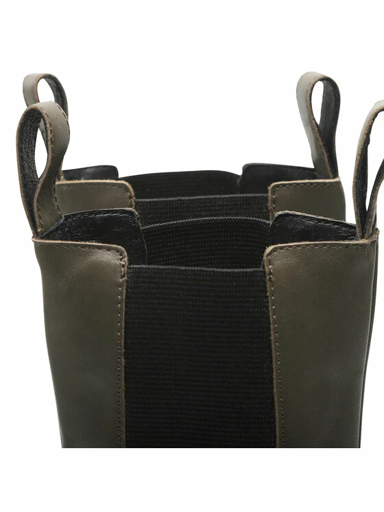 Solo Femme Γυναίκες Biker Μποτάκια Μποτάκια με λάστιχο 31401-01-N60/000-13-00 Χακί 7 Solo Femme Γυναίκες Biker Μποτάκια Μποτάκια με λάστιχο 31401-01-N60/000-13-00 Χακί - Image 5