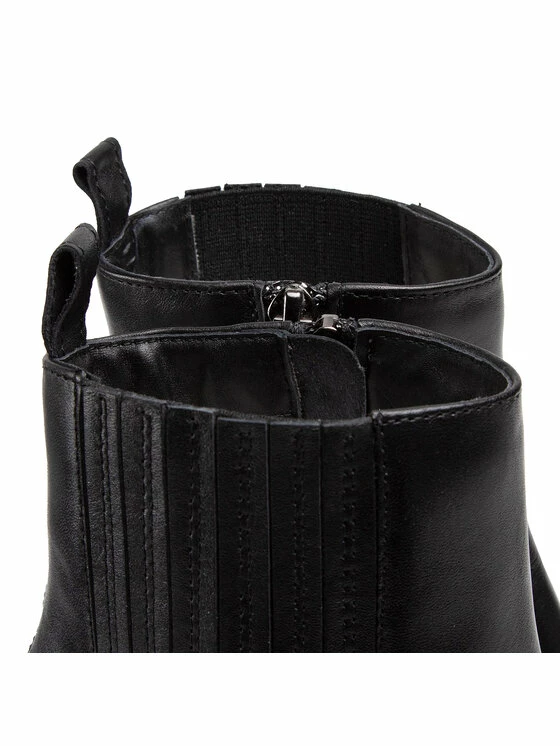 Solo Femme Γυναίκες Biker Μποτάκια Μποτάκια 46301-01-L15/000-52-00 Μαύρο 7 Solo Femme Γυναίκες Biker Μποτάκια Μποτάκια 46301-01-L15/000-52-00 Μαύρο - Image 5