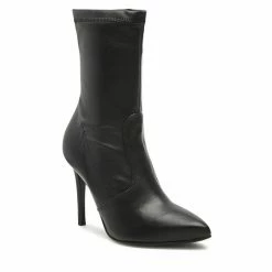 Solo Femme Γυναίκες Biker Μποτάκια Μποτάκια 14183-AB-N64/000-13-00 Μαύρο