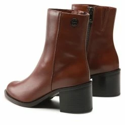 Solo Femme Γυναίκες Biker Μποτάκια Μποτάκια 24728-02-L26/000-52-00 Καφέ -Solo Femme Κατάστημα unnamed file 1839