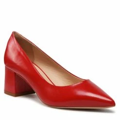 Solo Femme Γυναίκες Γοβάκια Κλειστά παπούτσια 48901-01-I85/000-04-00 Κόκκινο