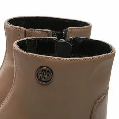 Solo Femme Γυναίκες Biker Μποτάκια Μποτάκια 98901-01-N59/000-52-00 Μπεζ -Solo Femme Κατάστημα unnamed file 1913