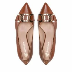 Solo Femme Γυναίκες Γοβάκια Γόβες 75520-11-K78/000-04-00 Καφέ -Solo Femme Κατάστημα unnamed file 2015