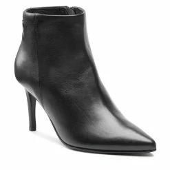 Solo Femme Γυναίκες Biker Μποτάκια Μποτάκια 75484-C8-L15/000-52-00 Μαύρο