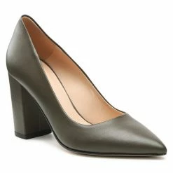 Solo Femme Γυναίκες Γοβάκια Κλειστά παπούτσια 75403-8A-N60/000-04-00 Πράσινο