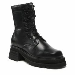 Solo Femme Γυναίκες Biker Μποτάκια Μποτάκια 15803-03-N33/000-52-00 Μαύρο