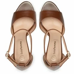 Solo Femme Γυναίκες Σανδάλια 26401-58-K78/000-07-00 Καφέ -Solo Femme Κατάστημα unnamed file 2441