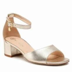 Solo Femme Γυναίκες Σανδάλια 73416-01-I69/000-07-00 Χρυσό