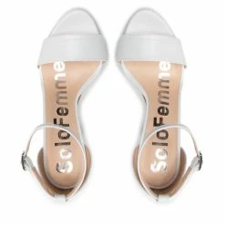 Solo Femme Γυναίκες Σανδάλια 47701-01-H52/000-07-00 Λευκό -Solo Femme Κατάστημα unnamed file 2549