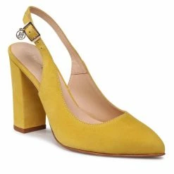 Solo Femme Γυναίκες Σανδάλια 14122-8D-G22/000-05-00 Κίτρινο