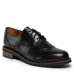 Solo Femme Γυναίκες Κλειστά Παπούτσια Oxfords 96664-07-C57/000-03-00 Μαύρο
