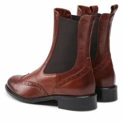 Solo Femme Γυναίκες Biker Μποτάκια Μποτάκια με λάστιχο 33953-04-L26/000-52-00 Καφέ -Solo Femme Κατάστημα unnamed file 2588