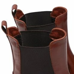 Solo Femme Γυναίκες Biker Μποτάκια Μποτάκια με λάστιχο 33953-04-L26/000-52-00 Καφέ -Solo Femme Κατάστημα unnamed file 2591