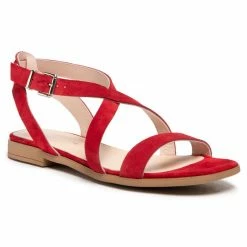 Solo Femme Γυναίκες Σανδάλια 75801-01-I75/000-07-00 Κόκκινο