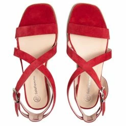 Solo Femme Γυναίκες Σανδάλια 75801-01-I75/000-07-00 Κόκκινο -Solo Femme Κατάστημα unnamed file 2597