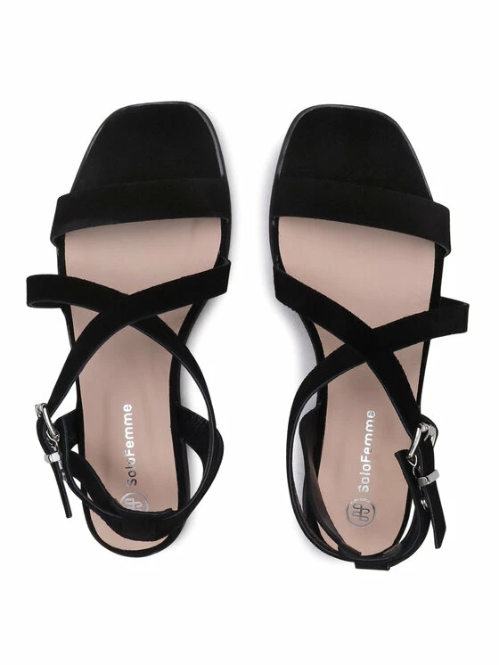 Solo Femme Γυναίκες Σανδάλια 75801-01-G70/000-07-00 Μαύρο 8 Solo Femme Γυναίκες Σανδάλια 75801-01-G70/000-07-00 Μαύρο - Image 6