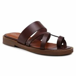 Solo Femme Γυναίκες Παντόφλες 62803-01-D12/000-06-00 Καφέ