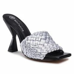 Solo Femme Γυναίκες Παντόφλες 60912-31-A19/003-06-00 Ασημί