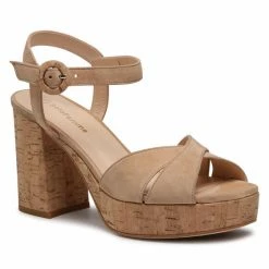 Solo Femme Γυναίκες Σανδάλια 53601-01-I57/000-07-00 Μπεζ