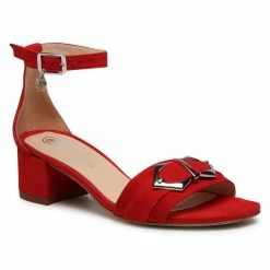 Solo Femme Γυναίκες Σανδάλια 73412-01-G13/000-07-00 Κόκκινο