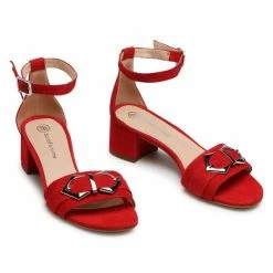 Solo Femme Γυναίκες Σανδάλια 73412-01-G13/000-07-00 Κόκκινο -Solo Femme Κατάστημα unnamed file 2686