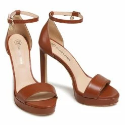 Solo Femme Γυναίκες Σανδάλια 47701-01-K78/000-07-00 Καφέ -Solo Femme Κατάστημα unnamed file 2710