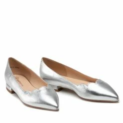 Solo Femme Γυναίκες Κλειστά Παπούτσια Κλειστά παπούτσια 24312-01-M22/000-04-00 Ασημί -Solo Femme Κατάστημα unnamed file 274