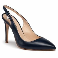 Solo Femme Γυναίκες Σανδάλια 34208-A8-K18/000-05-00 Σκούρο μπλε