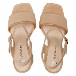 Solo Femme Γυναίκες Σανδάλια 30706-13-I57/I63-07-00 Μπεζ -Solo Femme Κατάστημα unnamed file 2783