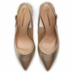 Solo Femme Γυναίκες Σανδάλια 34209-A8-I69/000-05-00 Χρυσό -Solo Femme Κατάστημα unnamed file 2920