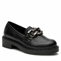 Solo Femme Γυναίκες Κλειστά Παπούτσια Oxfords 60101-01-M41/000-03-00 Μαύρο