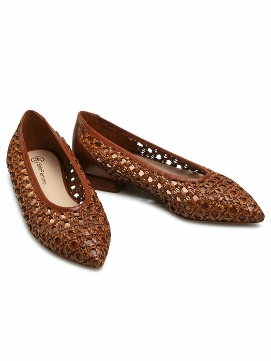 Solo Femme Γυναίκες Μπαλαρίνες 24303-01-K78/000-04-00 Καφέ 7 Solo Femme Γυναίκες Μπαλαρίνες 24303-01-K78/000-04-00 Καφέ - Image 5