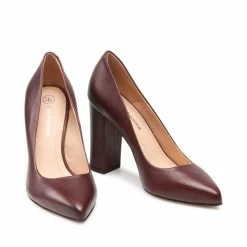 Solo Femme Γυναίκες Γοβάκια Κλειστά παπούτσια 14101-8D-M44/000-04-00 Μπορντό -Solo Femme Κατάστημα unnamed file 466