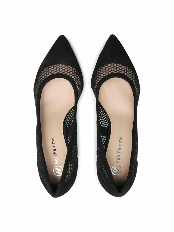 Solo Femme Γυναίκες Γόβες 34315-43-020/L05-04-00 Μαύρο 8 Solo Femme Γυναίκες Γόβες 34315-43-020/L05-04-00 Μαύρο - Image 6