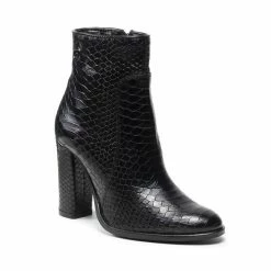 Solo Femme Γυναίκες Biker Μποτάκια Μποτάκια 98905-01-M31/E45-52-00 Μαύρο