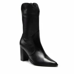 Solo Femme Γυναίκες Biker Μποτάκια Μποτάκια 75516-34-M41/000-51-00 Μαύρο